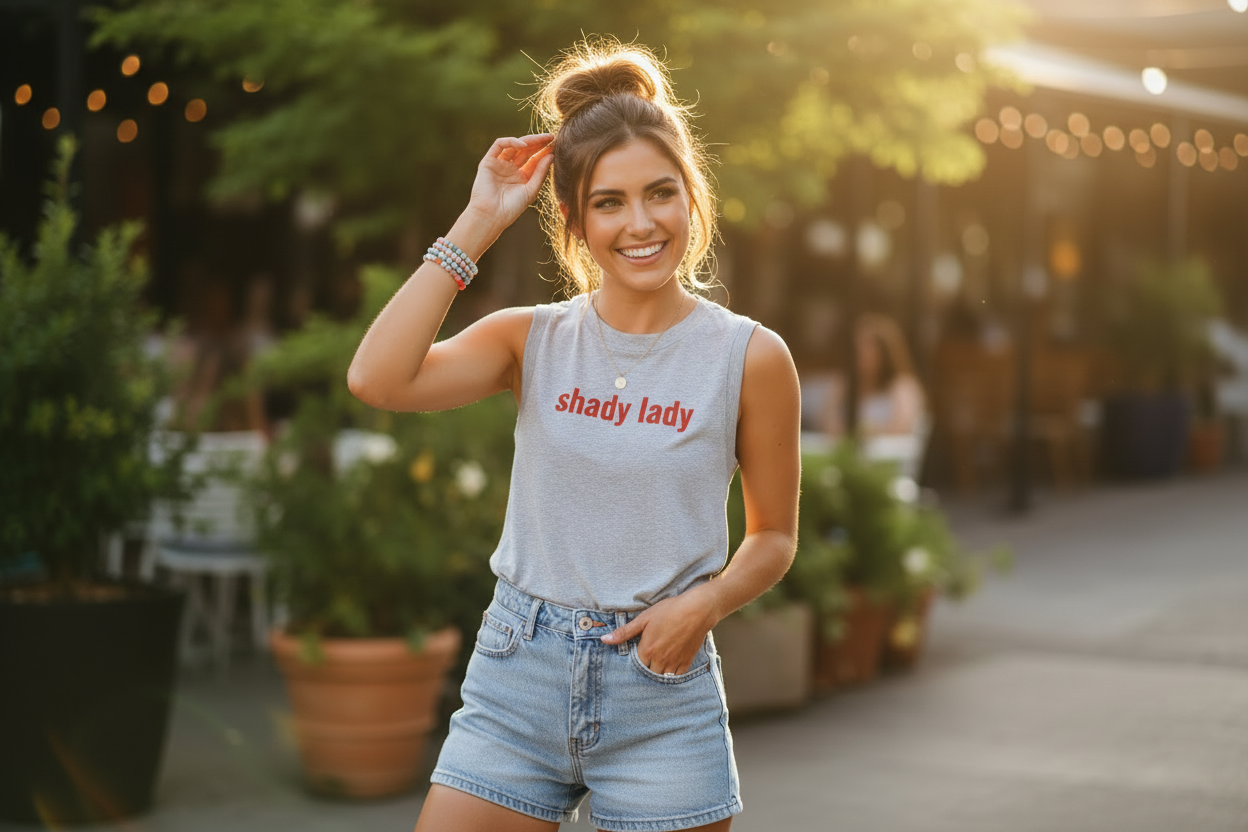 Shady Lady - hair up