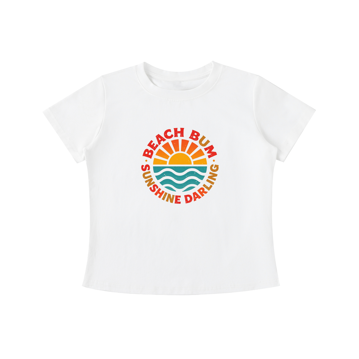 Beach Bum Sunshine Darling Slim Fit T-Shirt | TOVA T's