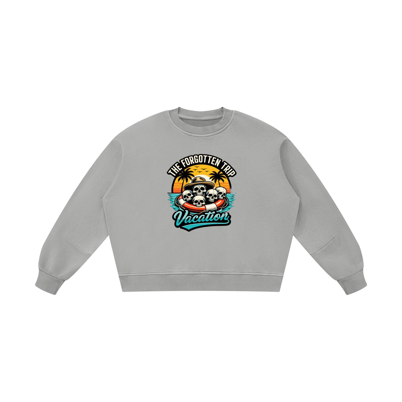 Unisex Boxy Vintage Washed Sweatshirt