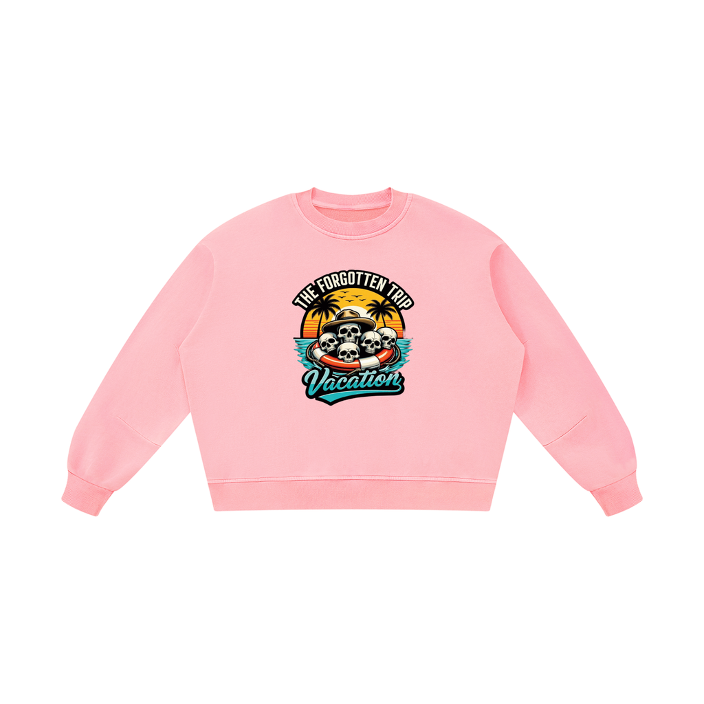 Unisex Boxy Vintage Washed Sweatshirt