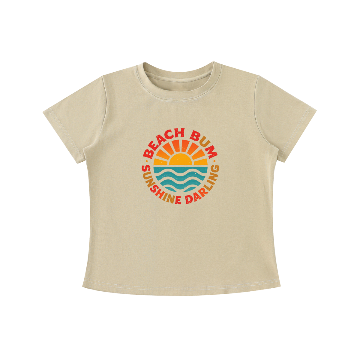 Beach Bum Sunshine Darling Slim Fit T-Shirt | TOVA T's