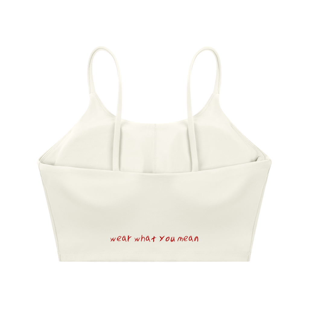 Hot Stuff Spaghetti Strap Yoga Sports Bra | TOVA T's