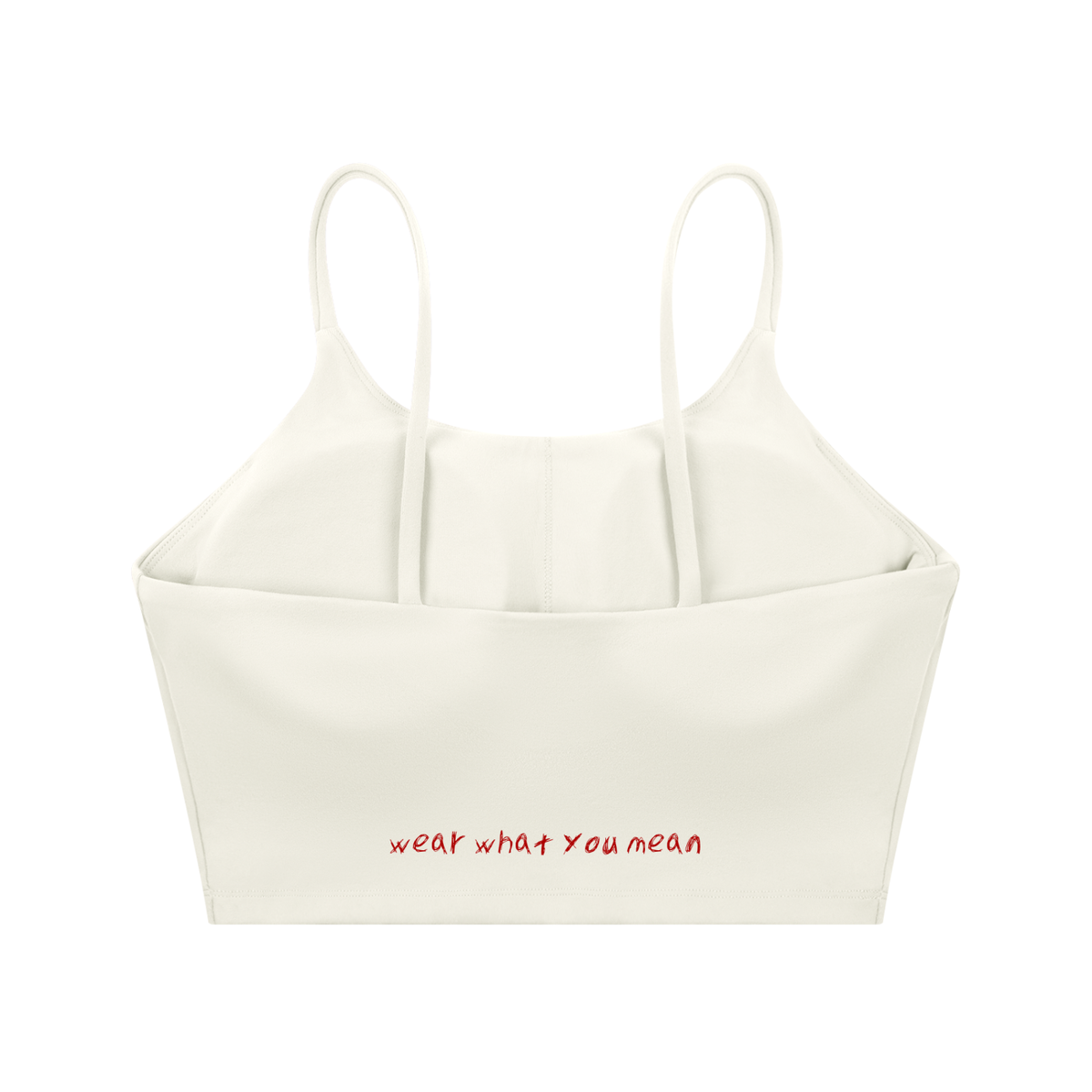 Hot Stuff Spaghetti Strap Yoga Sports Bra | TOVA T's
