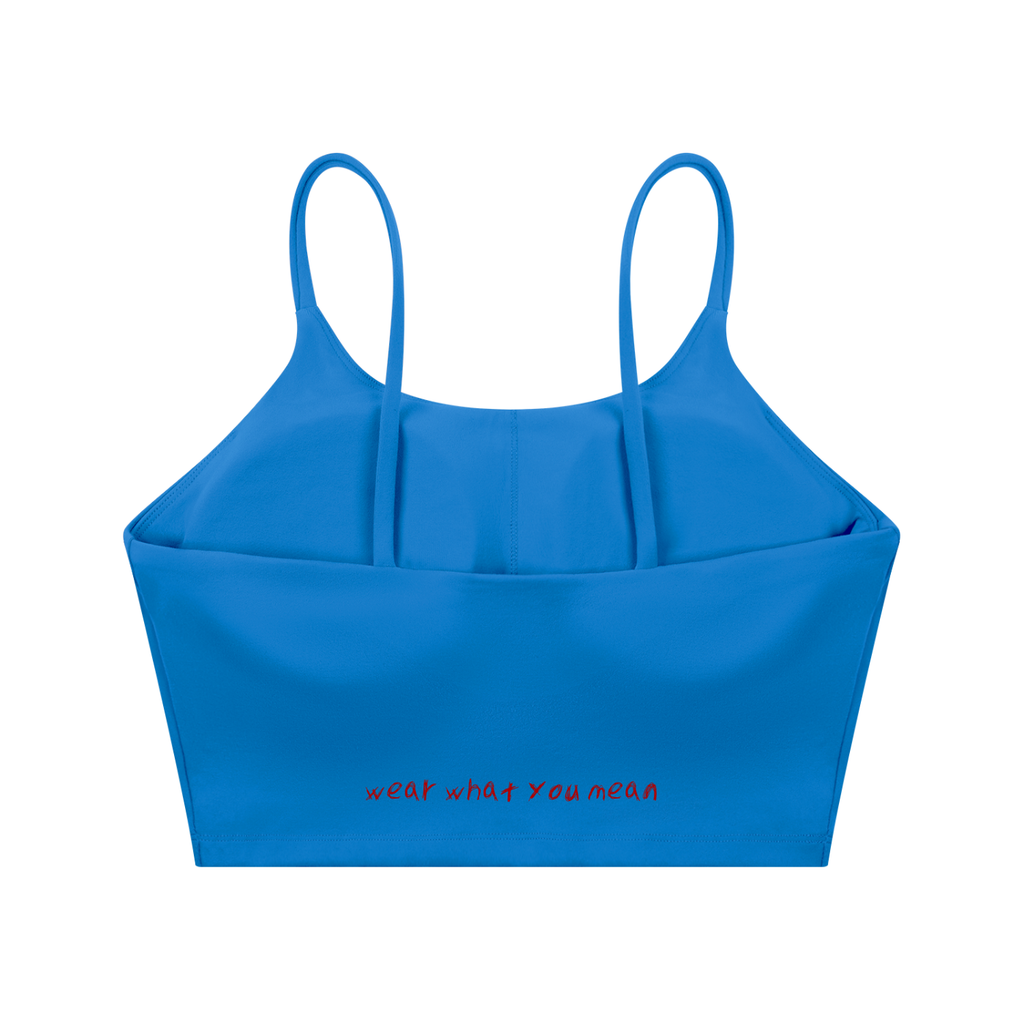 Hot Stuff Spaghetti Strap Yoga Sports Bra | TOVA T's
