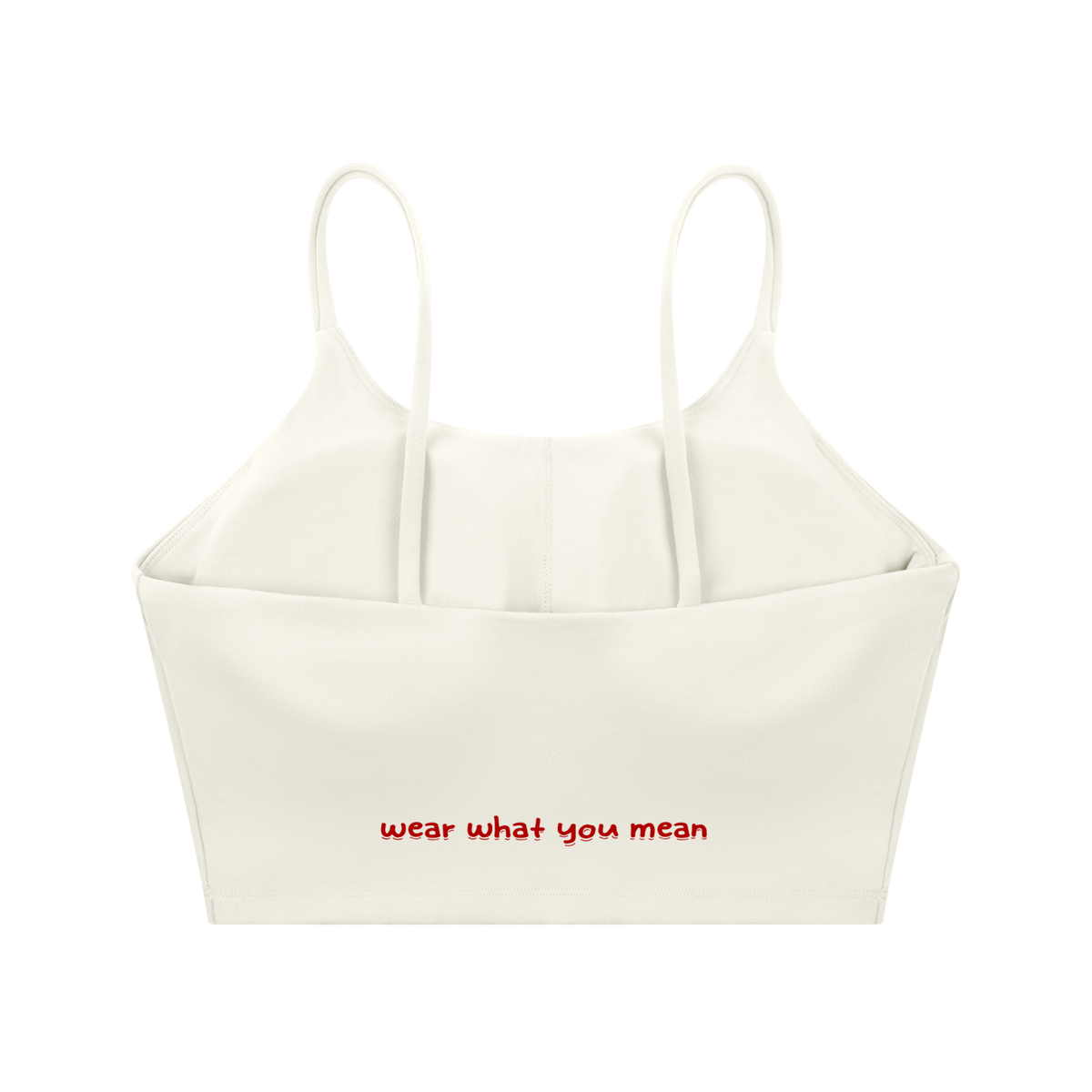 Too Hot to Handle Spaghetti Strap Yoga Sports Bra | TOVA T's