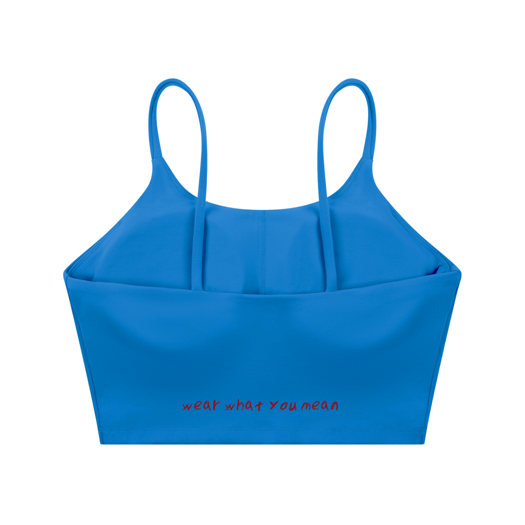 Scorchio Spaghetti Strap Yoga Sports Bra | TOVA T's
