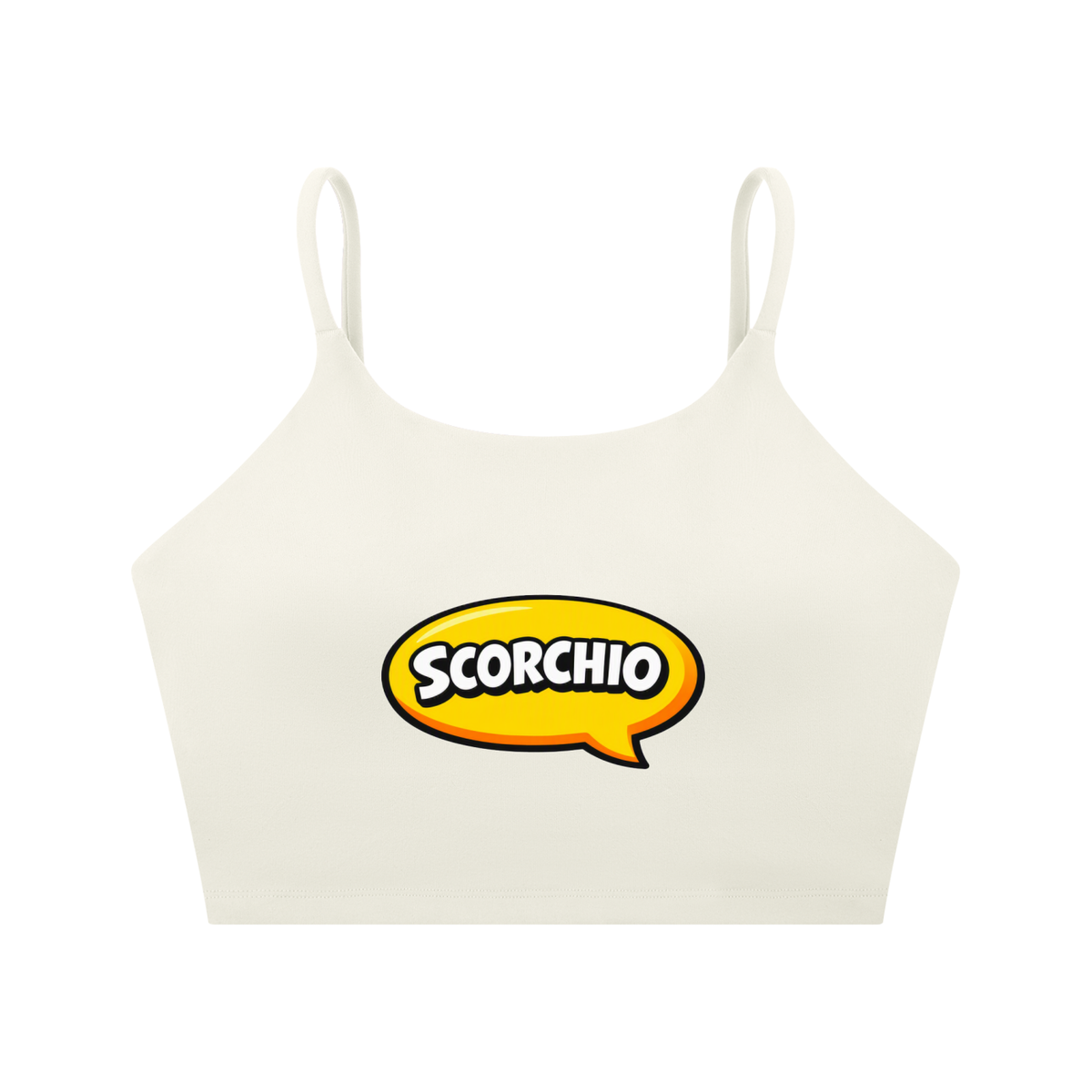Scorchio Spaghetti Strap Yoga Sports Bra | TOVA T's