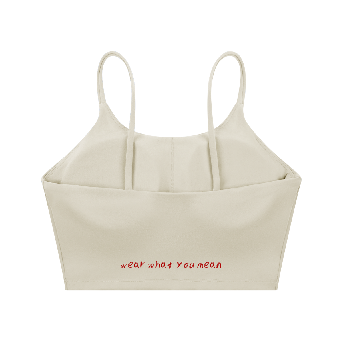 Where the Hell Spaghetti Strap Yoga Sports Bra | TOVA T's