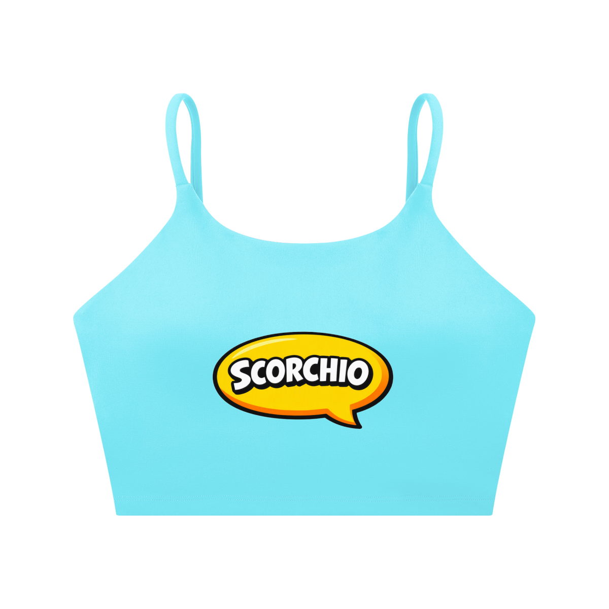 Scorchio Spaghetti Strap Yoga Sports Bra | TOVA T's