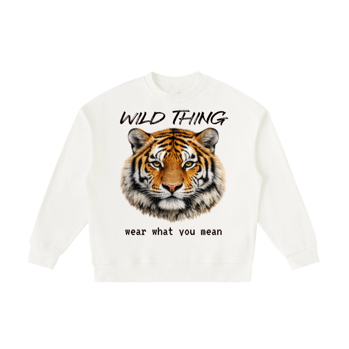 Wild Thing Tiger Sweatshirt | TOVA T's