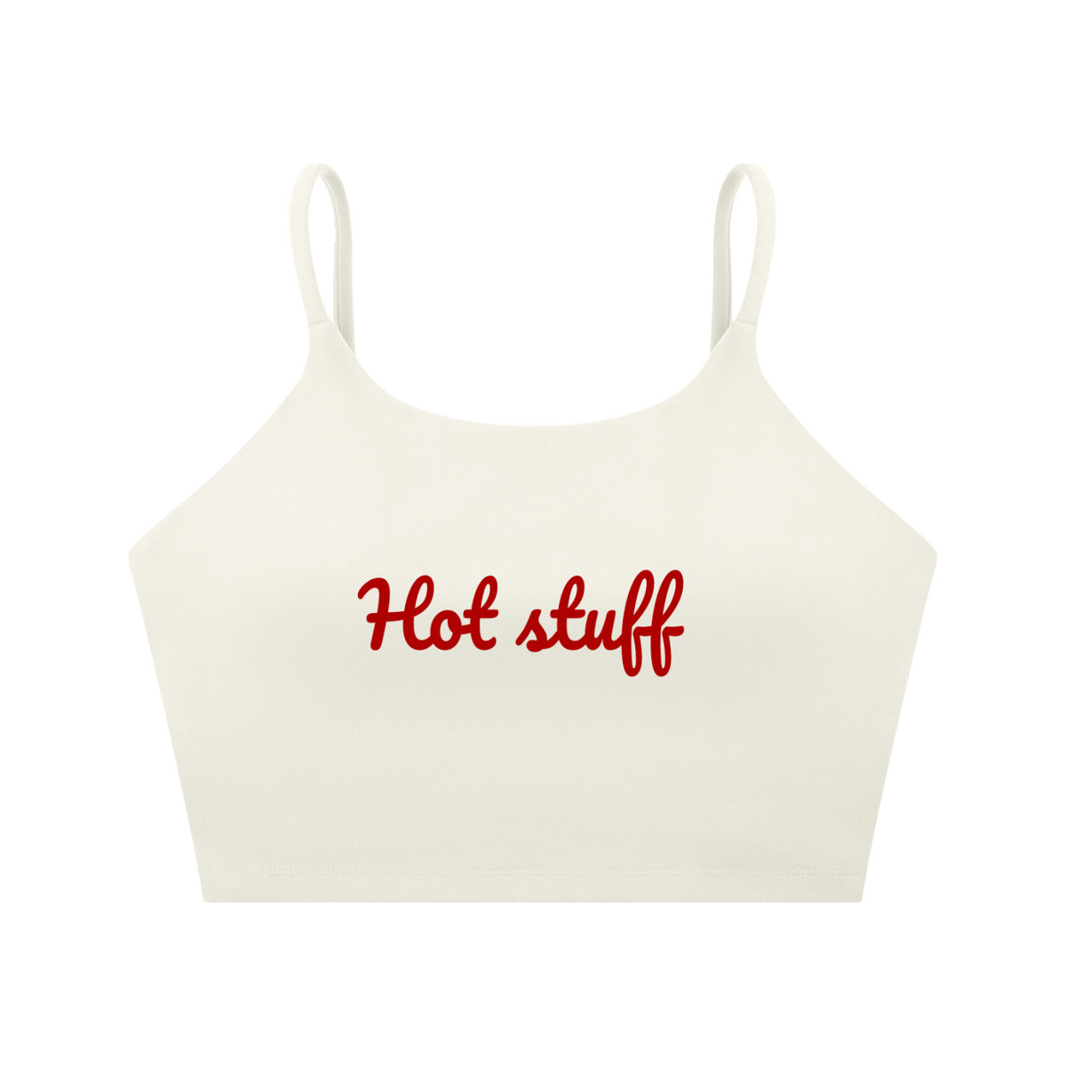 Hot Stuff Spaghetti Strap Yoga Sports Bra | TOVA T's