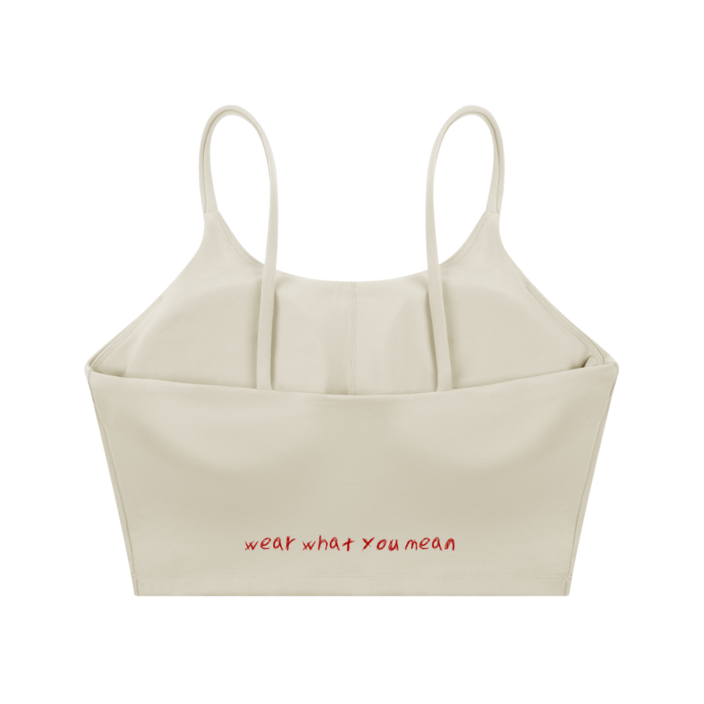 Stay Cool Spaghetti Strap Yoga Sports Bra | TOVA T's
