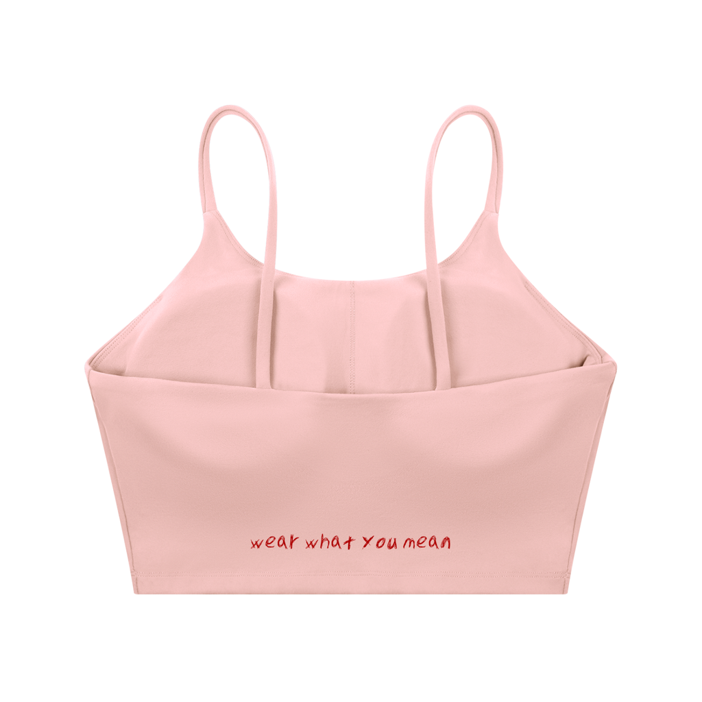 Hot Stuff Spaghetti Strap Yoga Sports Bra | TOVA T's