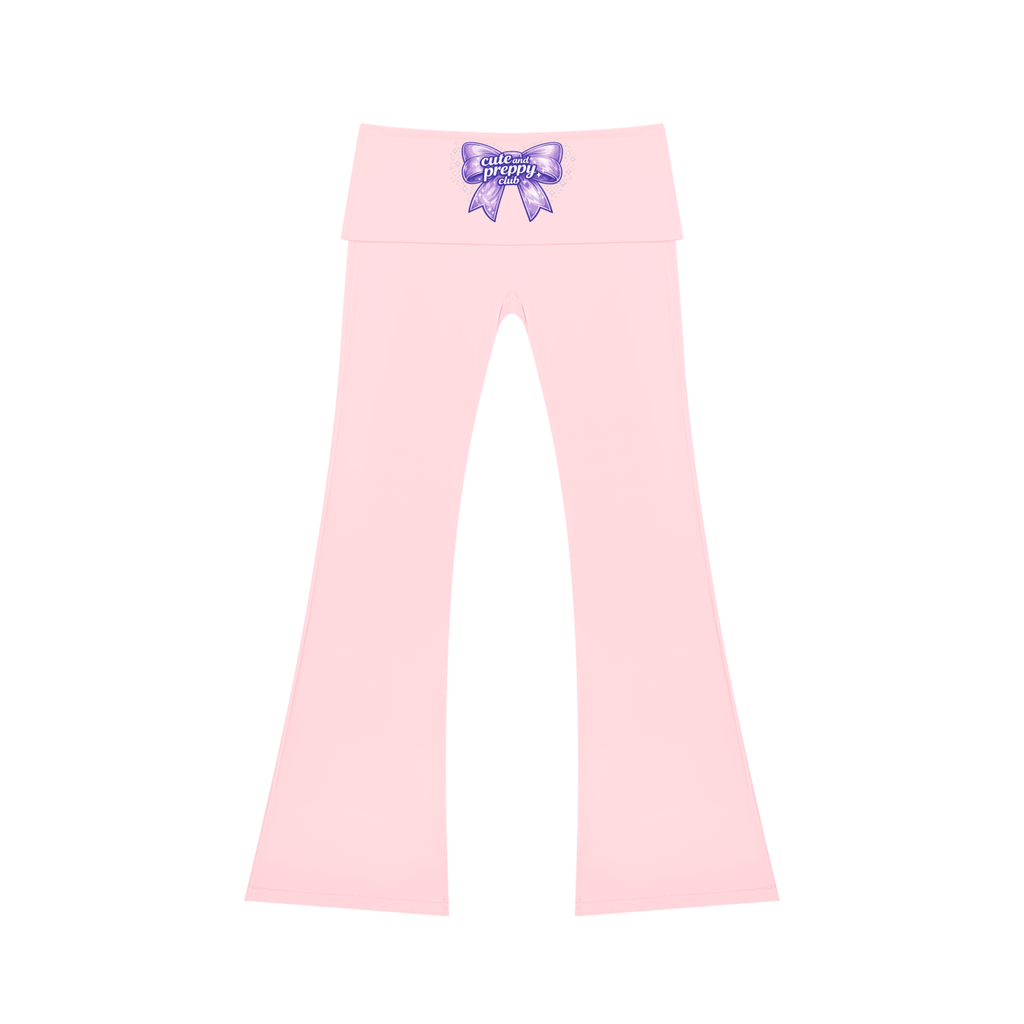 Cute & Preppy Bow Yoga Pants | TOVA T's