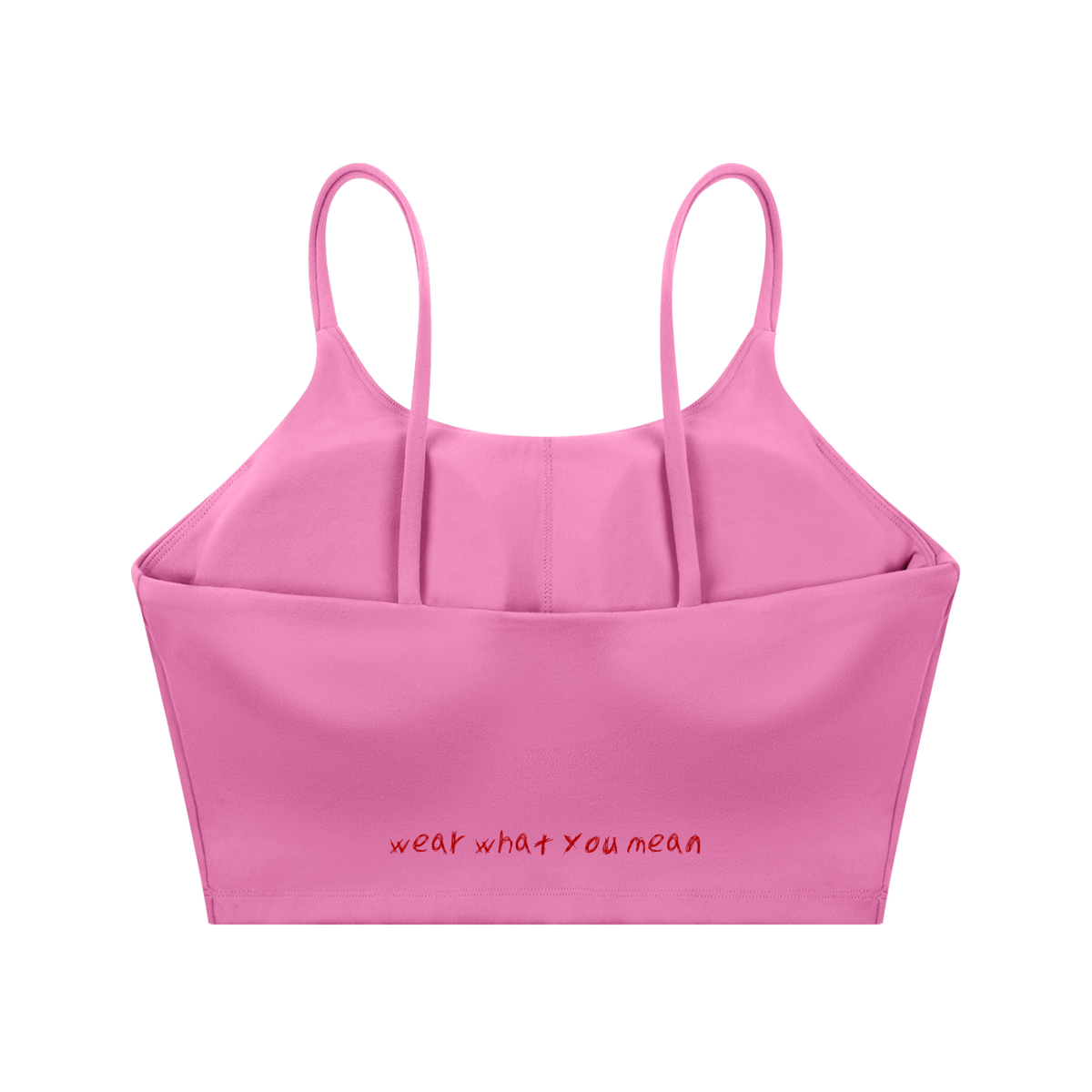 Hot Stuff Spaghetti Strap Yoga Sports Bra | TOVA T's