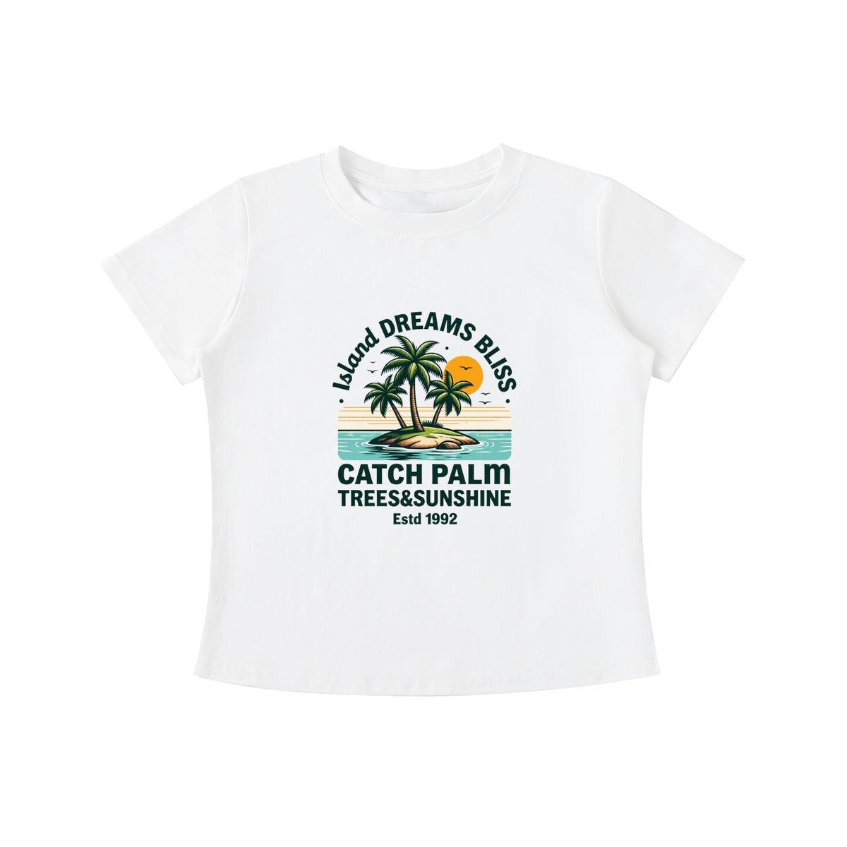 Island Dreams Bliss Slim Fit T-Shirt | TOVA T's