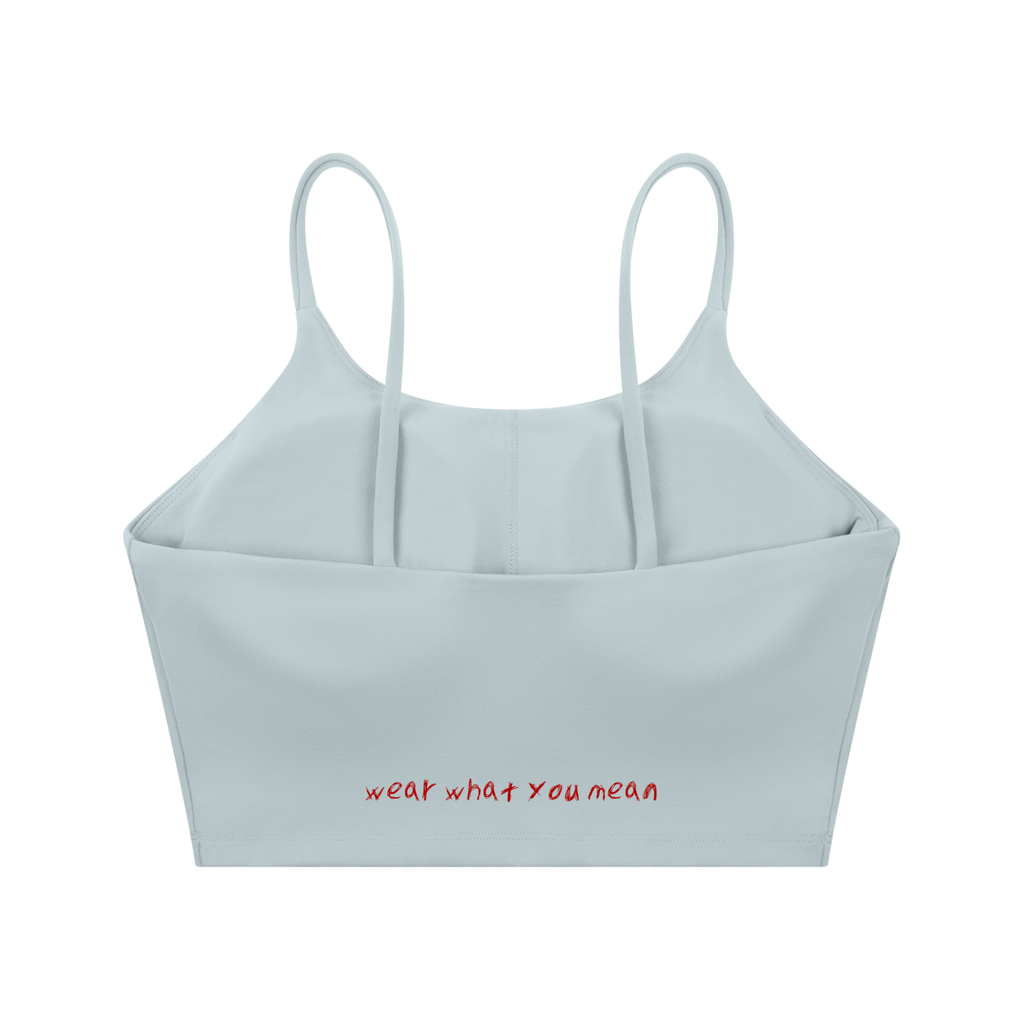 Hot Stuff Spaghetti Strap Yoga Sports Bra | TOVA T's