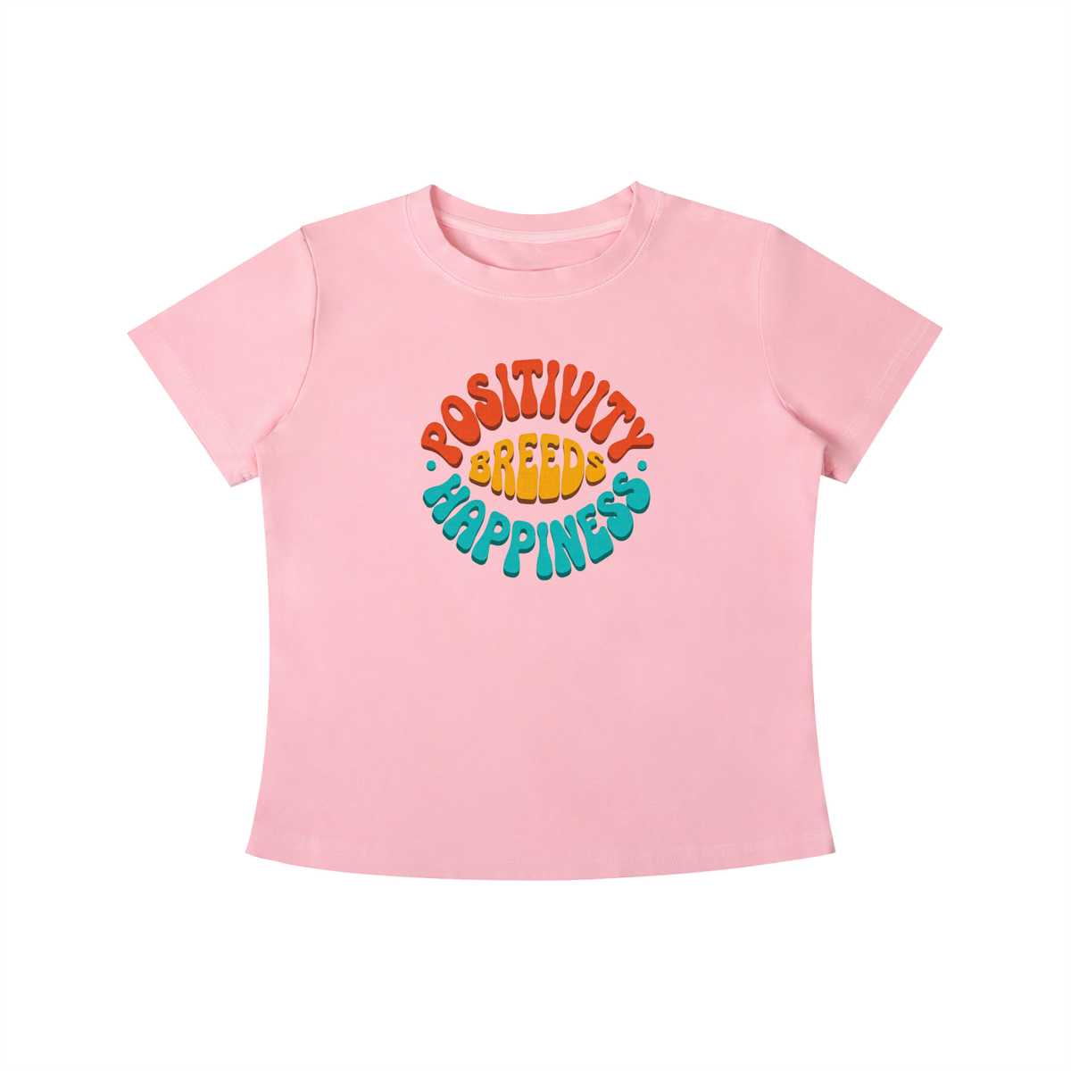 Positivity Breeds Happiness Vintage Wash T-Shirt | TOVA T's