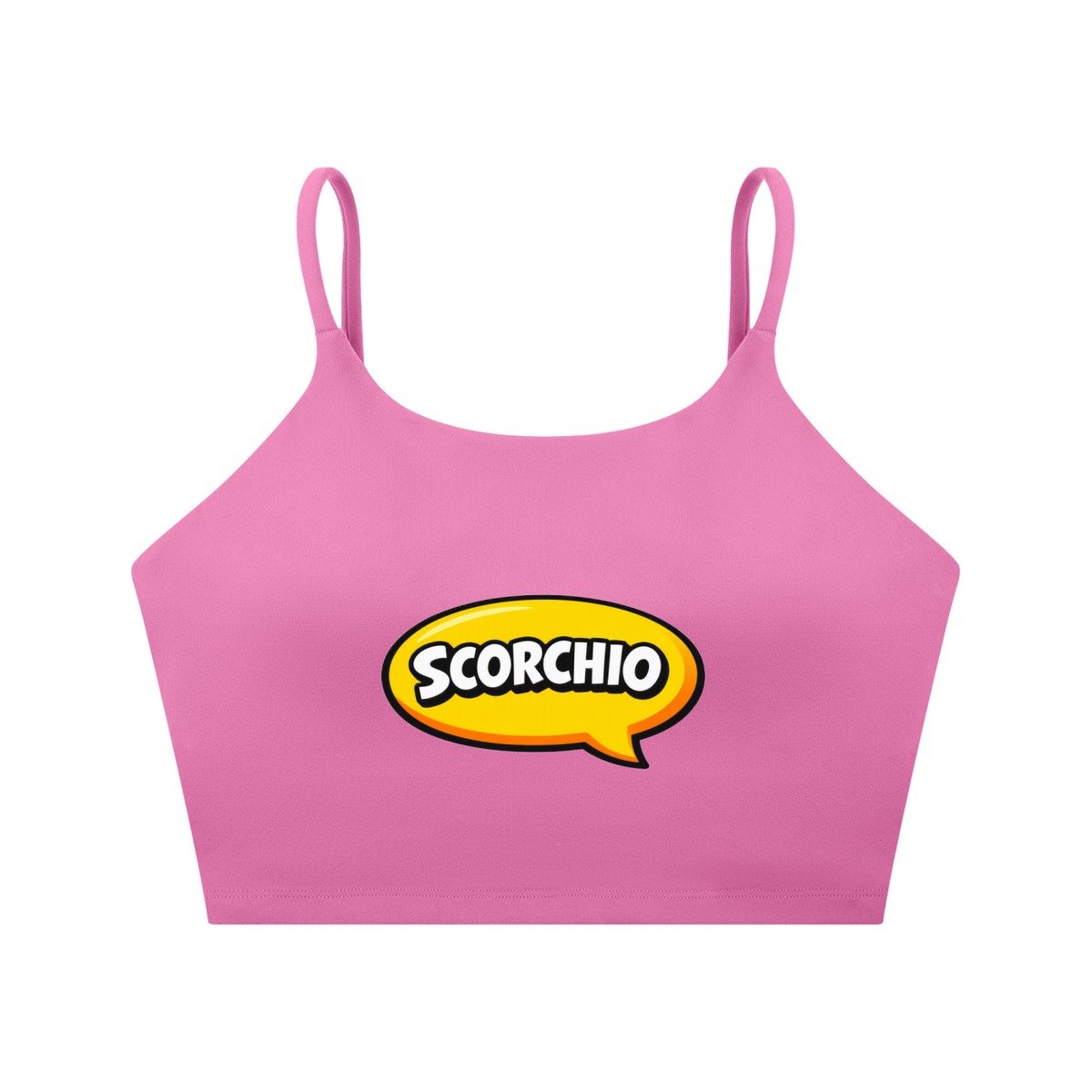 Scorchio Spaghetti Strap Yoga Sports Bra | TOVA T's