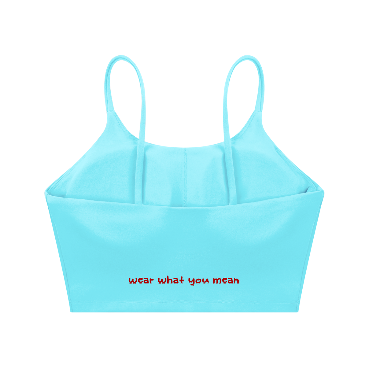 Too Hot to Handle Spaghetti Strap Yoga Sports Bra | TOVA T's