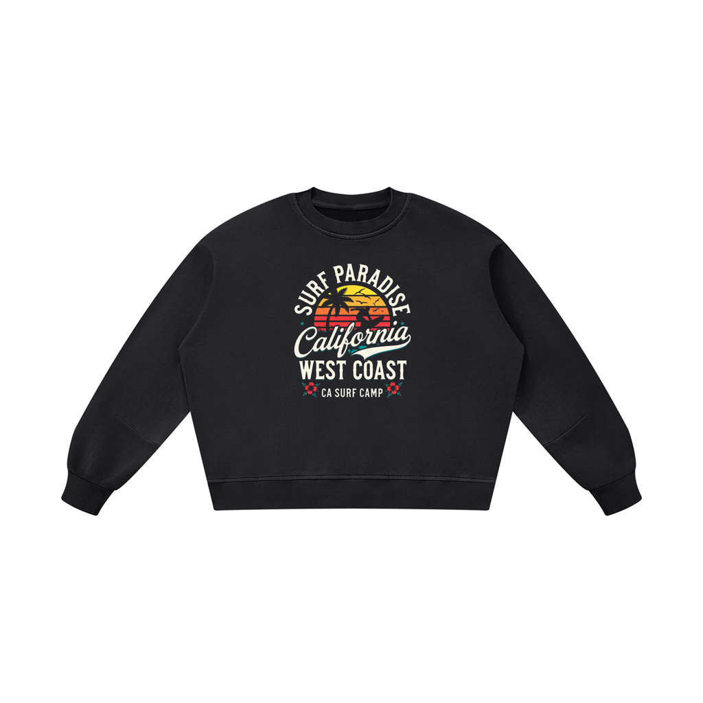 Unisex Boxy Vintage Washed Sweatshirt