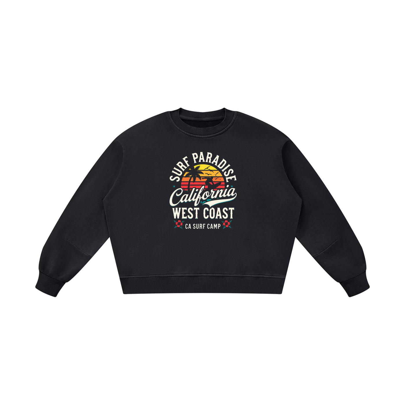 Unisex Boxy Vintage Washed Sweatshirt