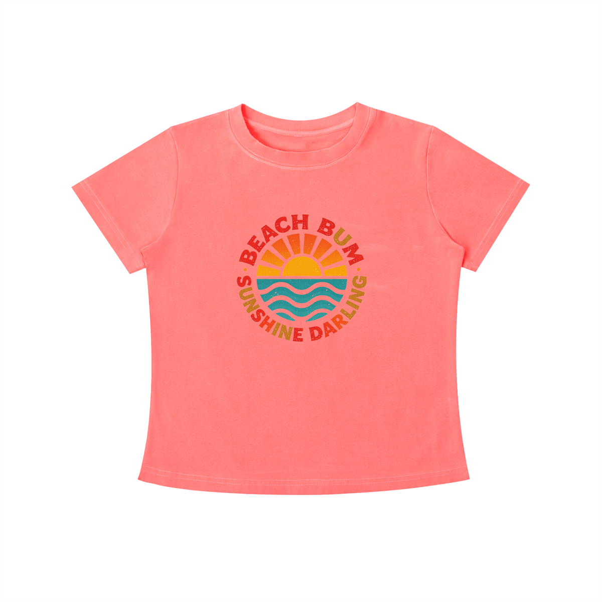 Beach Bum Sunshine Darling Slim Fit T-Shirt | TOVA T's