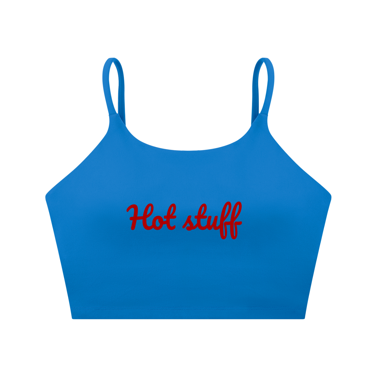 Hot Stuff Spaghetti Strap Yoga Sports Bra | TOVA T's
