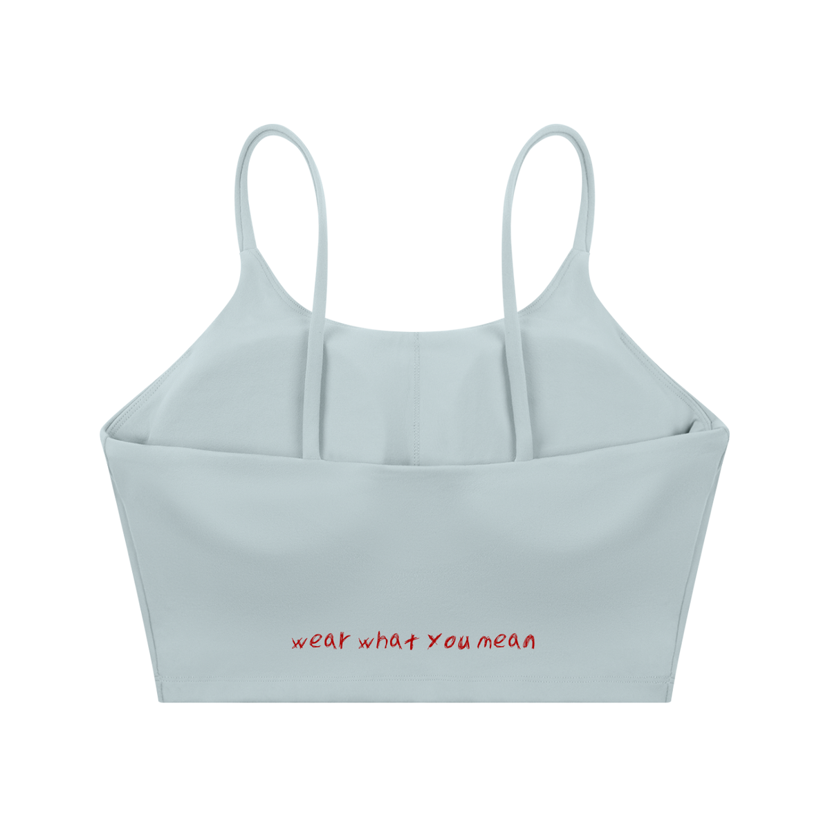 Where the Hell Spaghetti Strap Yoga Sports Bra | TOVA T's