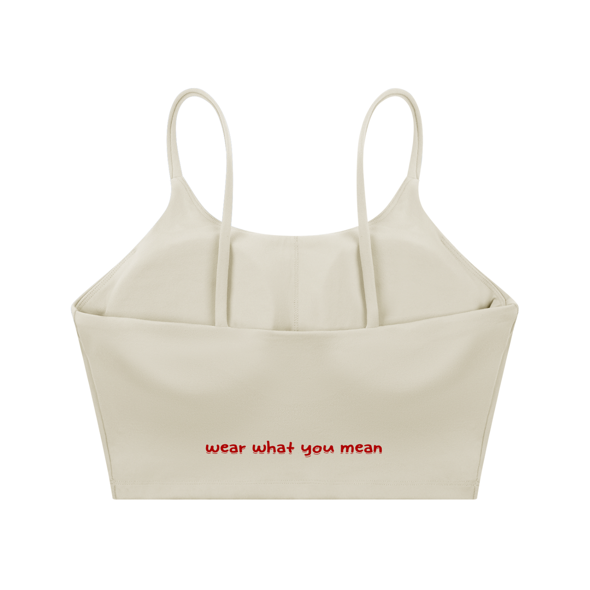 Too Hot to Handle Spaghetti Strap Yoga Sports Bra | TOVA T's